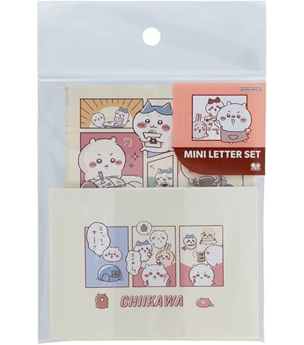 seven様宜しくお願い致します。 Amazon.co.jp: ちいかわ[レターセット]ミニレター/コミックB