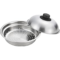 Amazon｜ヨシカワ お鍋にのせて簡単蒸しプレート スマート（18~20cm用