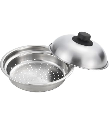 Amazon｜ヨシカワ 美味彩菜 お鍋にのせて使う 蒸しプレート 18～20cm用