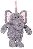 Plush Elephant Clip-On Rattle Toy for Baby and Toddlers [並行輸入品]