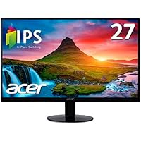 Acer モニター SA270Abmi 27インチ IPS 非光沢 1920x1080 フルHD 16:9 250cd 4ms ブラック HDMI1.4 ミニD-Sub 15ピン