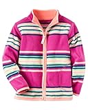 カーターズ Carter's フリース ジャケット & ベビー・デポ モスリン ウォッシュクロス Zip-Up Fleece Jacket 6M (61-67cm) [並行輸入品]