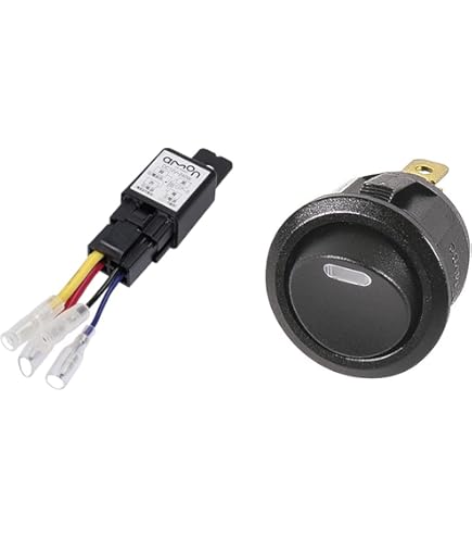 Amazon | 【セット買い】エーモン(amon) リレー 4線(4極) DC12V