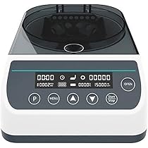 デジタルマイクロ遠心分離機 Amazon | ミニ遠心機4000 RPM、8段マイクロチューブローター