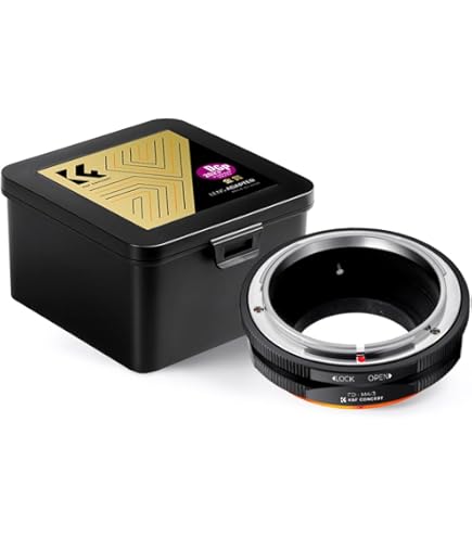 Amazon | K&F Concept® マイクロフォーサーズ マウントアダプター FD