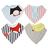 Jolieer ベビー 弓の 三角スタイ 三角バンダナ オシャレな ビブ スタイ (H)