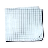 (ポロ ラルフローレン) Polo Ralph Lauren　320609262 Plaid Cotton Interlock Blanket おくるみ タオル 出産祝い ギフト プレゼント ボーイ 