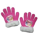 ２０１７年モデルキラキラプリキュアアラモード子ども用手袋【４～５歳用】 ローズ