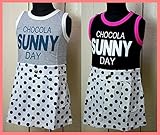 (ショコラ)chocola キッズサイズ タンクワンピース 90cm クロ