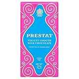 Prestatビロードのミルクチョコレートバー75グラム - Prestat Velvety ...