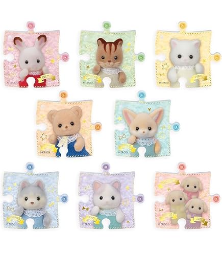 Amazon | 【 シルバニアファミリー パズバッジ BOX 】 PB-01