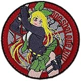 ワッペン屋Dongri ワッペン マジックテープ ミリタリー ベルクロワッペン ウエポンガール A0036 (type5)