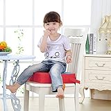 TAEYANG　高さ調節お子様用　ベビー チェアクッション　出産祝いに　高品質防水オックスフォード製 31.5*31.5*7.3cm