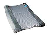 Snooze Baby Organic Hippo Grey Changing Mat Cover (Grey) by Snooze Baby