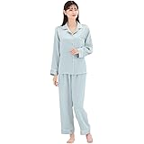 [COCOSILK] シルク パジャマ レディース シルク100% 長袖 長ズボン 上下セット 6Aランク 19匁 ルームウェア 部屋着