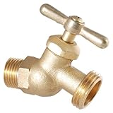 LDR 020 7704 Hose Bibb without Kink, 3/4-Inch x 3/4-Inch, Brass by LDR [並行輸入品]
