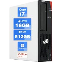 Amazon.co.jp: 【整備済み品】富士通デスクトップ ESPRIMO D588タワー