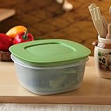 Rubbermaid Produce Saver 食品ストレージ容器 14 - Cup 2 Containers グリーン 1776416-C2