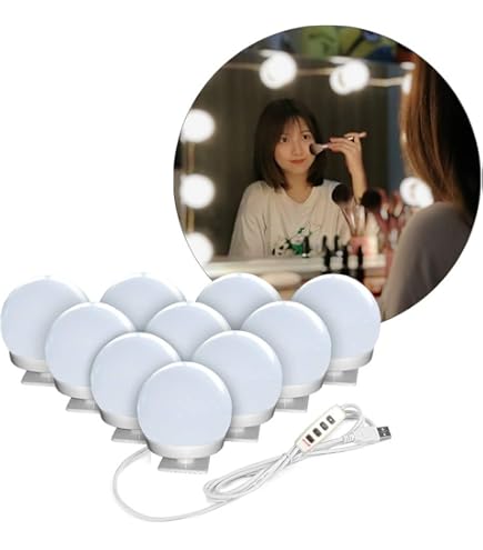 化粧台セット、マルチカラーLED電球付きミラー、大きなテーブルトップ 楽天市場】化粧台 女優ミラー付 ドレッサー スツール付き ハイタイプ
