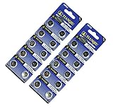 TIANQIU LR43 アルカリ ボタン電池 【 2シート 20個セット 】 AG12 CX186 386A 互換品