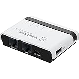 WAVLINK USBワイヤレスプリントサーバー、10/100Mbps LAN/ブリッジ付きWiFiプリントサーバー、480Mbps USB2.0、有線/ワイヤレス/スタンドアロンモードをサポート、Windows/MacおよびすべてのRAW対応プリン