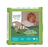 Seventh Generation Baby Free & Clear Overnight Diapers, Stage 4, 24 Count by Seventh Generation