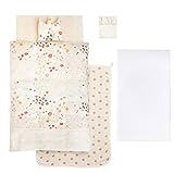 【セット買い】NAOMI ITO フラワー+POCHO 6重ガーゼケット クリーンくるマット たまご掛けお布団セット