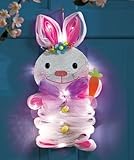 Hanging Lighted Geo Mesh Bunny by GetSet2Save [並行輸入品]