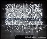 3MX3M 300LED クリスマスパーティー、ワードローブ、結婚式、ガーデンパーティー、屋内外装飾用、LEDイルミネーション 飾りスター カーテンライト ８種類の点滅パターン