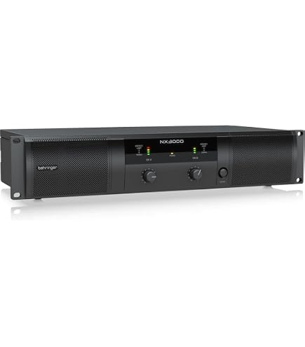 Amazon | Behringer パワーアンプ 最大400W x 2出力(4オーム) リニアな