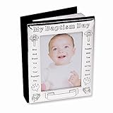 My Baptism Day Photo Album 60 pgs. - Engravable Perfect Baptism Gift by Goldia [並行輸入品]