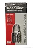 標準Combination Padlockニッケル3-dial組み合わせ南京錠