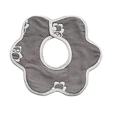 MIUSE　ビブ　ベビー　よだれかけ　６重　１００％綿 (パンダ一枚)