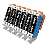 BCI380XL-PGBK*6 互換インクカートリッジ Canon用 インク 380 純正品併用 大容量 ICチープ搭載 残量表示 キヤノン用 PIXUS TS8130 TS8230 TS8330 TS8430 TS7430 TS7330 S6330 TS6230 TS6130 TR8530 TR7530 TR9530 TR703 TR703a TR8630 TR8630a