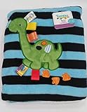 Taggies Silly Dinosaur Cozy Blanket by Taggies