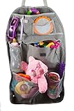 SKARLES Backseat Car Organizer for Driver, Kids, and Baby Travel Accessories storage. Made From New 