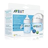 Philips AVENT Feeding Bottle 4oz 3pk - Blue by Philips AVENT
