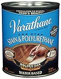 Rust-Oleum 239581H Varathane Water Based Stain and Polyurethane, Quart, Golden Oak [並行輸入品]