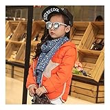 子供服　冬　短装　ダウンジャケット　厚くする　保温　ファッション　軽快　オレンジ　120cm