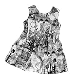 Baoblaze 全5サイズ　ベビー服　ノースリーブ　花　贈り物　美しい - マルチカラー, 3歳