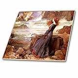 フローレンFairies nファンタジー – 画像のウォーターハウスおとぎ話Painting 1916 – タイル 6 by 6-Inch ct_80525_2