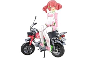 壽屋(KOTOBUKIYA) メガミデバイス PUNI☆MOFU レーシングマオ with Honda Z50J-1 モンキー 全高約130mm 1/1スケール プラモデル