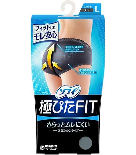 Amazon | ソフィ 極ぴた FIT スタイリッシュタイプ Lサイズ ブラック
