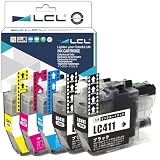 LCL ブラザー用 LC411 4色セット+ブラック LC411-4PK 互換インクカートリッジ DCP-J526N DCP-J914N DCP-J926N MFC-J904N MFC-J739DN MFC-J939DN DCP-J1800N など 対応 LC411BK LC411C LC411M LC411Y