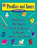 Teacher Created Resources Practice & Learn 4Th Grade おもちゃ (並行輸入)
