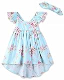 AOVCLKID DRESS ベビー・ガールズ US サイズ: 5-6 カラー: ブルー