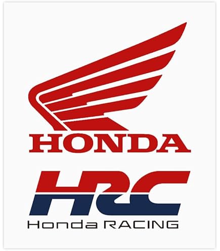 Amazon.co.jp: HONDA ホンダステッカー HI-925 HRC SSサイズ 35×13mm 2