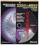 GS斜埋込式チップソー 255mm×40P 210421