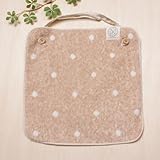 （オーガニカリー）Organially　オーガニックコットン　スタイギフト1枚セット　ブラウンドット