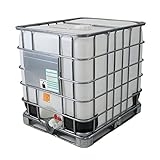 タンク IBCタンク パレット付き 1000L 荷重2253kg 薬剤タンク 貯水タンク 大型タンク タンク 輸送容器 IBC容器 コンテナ 物流保管用品 保管 運送 省スペース 段積み IMDG U